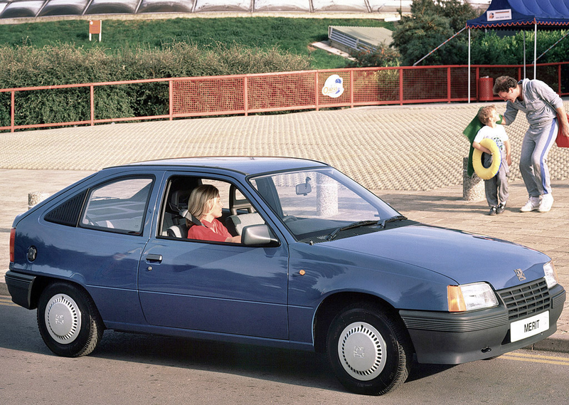The Vauxhall Astra of the mid ‘80s. We got this as a Pontiac. Photo Credit: GM